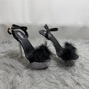 Miss heel platform heels